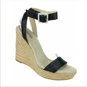 Micheal Kors Sz 7 Sandal Wedges Espadrille Wedge